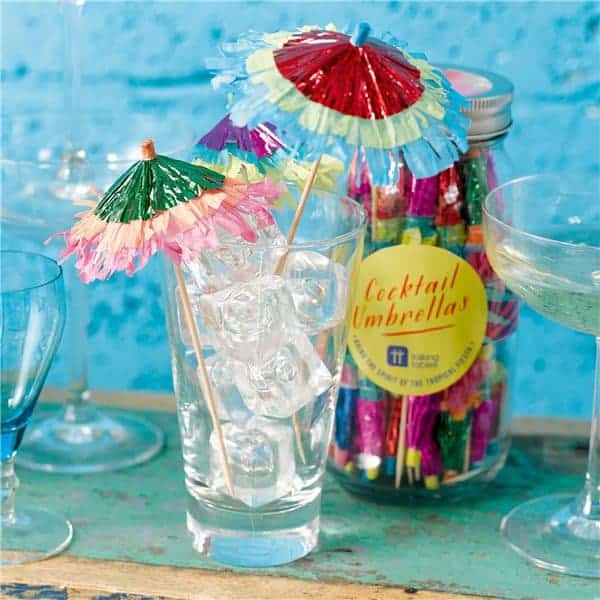 Cocktail Umbrella | tropical fiesta party cocktail umbrellas in a jar fun Cocktail Umbrella | tropical fiesta party cocktail umbrellas in a jar fun