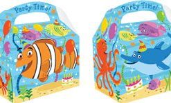 Alternative view of Underwater Fun Party Food Box - 15cm
