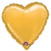 Gold Heart Foil Balloon