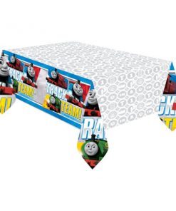 Alternative view of Thomas the Tank Engine Party Plastic Tablecover - 1.4m x 2.6m
