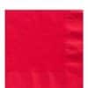 Red Lunch Paper Napkins