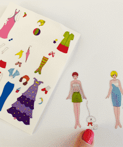 Fashion Doll Sticker Sheets