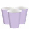 Lavender Paper Cups