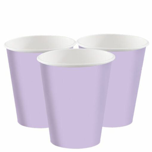 Lavender Paper Cups