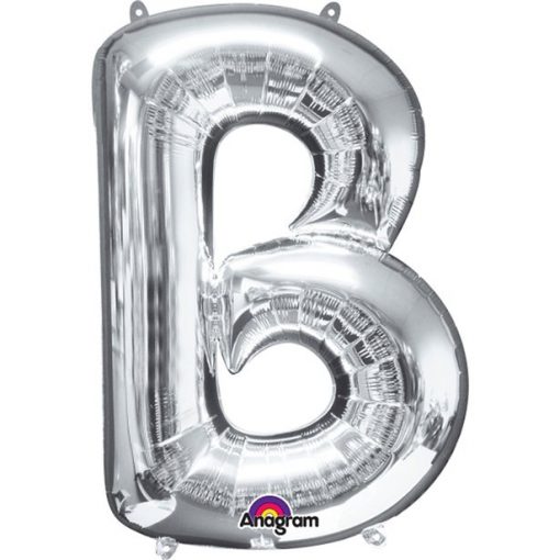 Silver Letter Balloons
