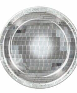 Disco Ball Paper Plates
