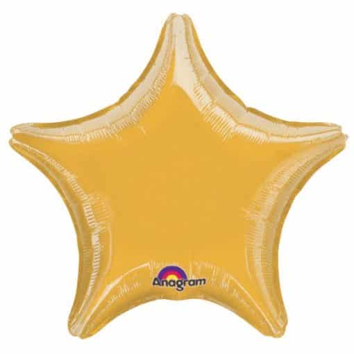 Gold Star Foil Balloon