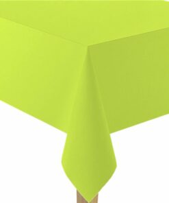 Lime Green Paper Tablecover