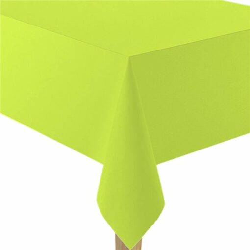 Lime Green Paper Tablecover