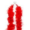 Red Feather Boa