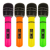 Neon Inflatable Microphone 40cm