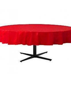 Red Round Tablecover