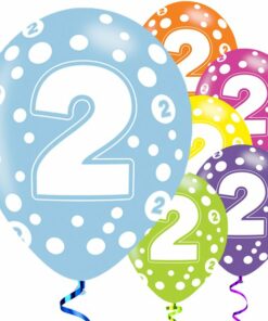 2nd Birthday Assorted Balloon