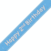 Happy 2nd Birthday Banner