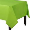 Lime Green Plastic Party Tablecover