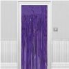 Purple Shimmer Curtain Decoration