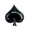 Black Spade Foil Balloon