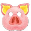 Pig Farm Party Masks