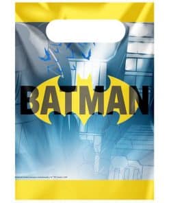 Batman Party Plastic Loot Bags