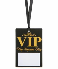 VIP Lanyard Party Pass