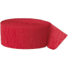 Red Crepe Paper Streamer