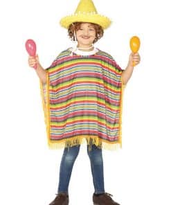 Mexican Poncho Child Costume