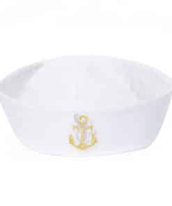 Sailor Hat with Gold Anchor