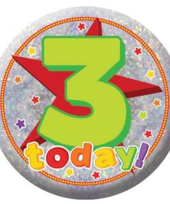 Happy 3rd Birthday Badge