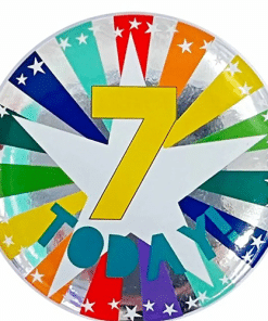7 Today Birthday Badge