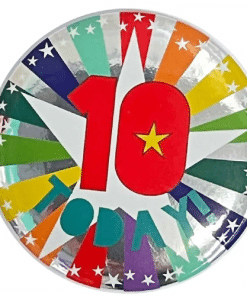 10 Today Birthday Badge