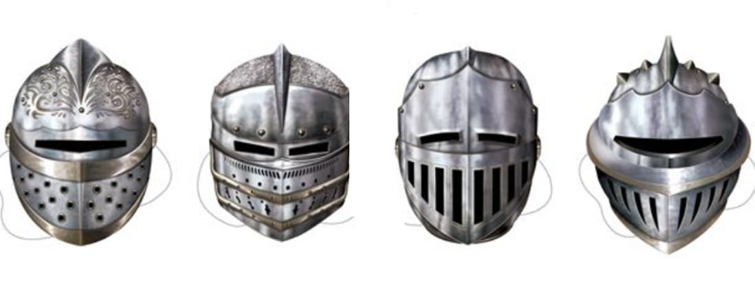 Knights Party Masks