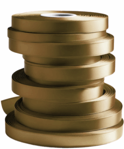 Antique Gold 10mm Satin Ribbon