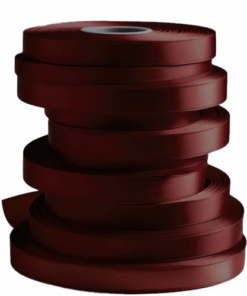Chocolate Brown 10mm Satin Ribbon, Double Faced Satin Ribbon