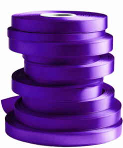 Purple 10mm Satin Ribbon