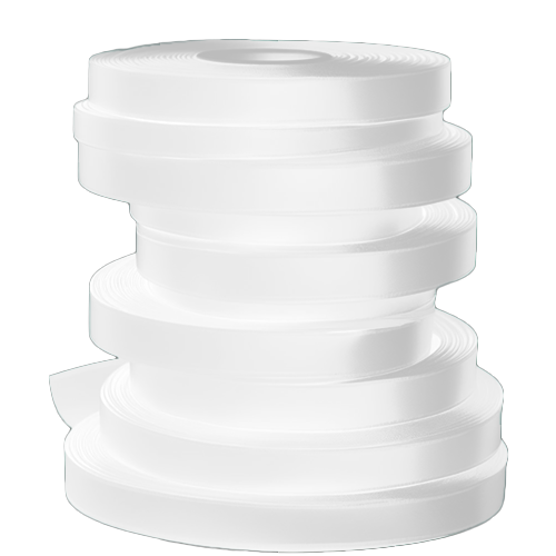 White 10mm Satin Ribbon