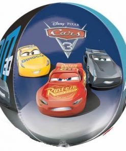 Disney Cars 3 Party Cars Clear Orbz Balloon