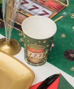 Alternative view of Casino Night Party Paper Cups - 265ml (Pk 10)