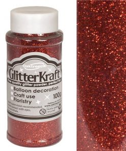 Red Balloon Glitter