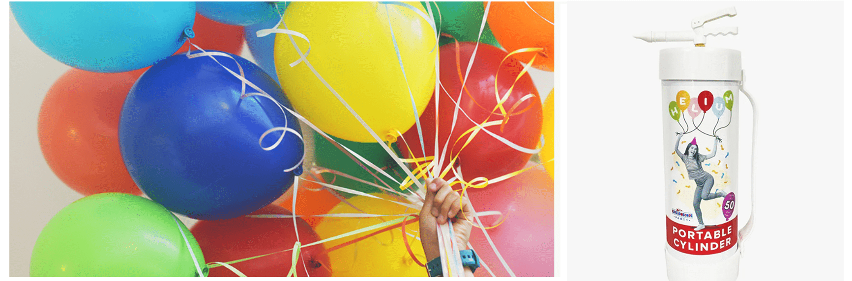 Disposable Helium Gas Canister for 50 Balloons