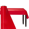 Red Banqueting Plastic Table Roll For Party Trestle Tables