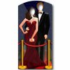 Red Carpet Couple Stand In Cardboard cutout