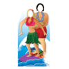 Surfer Couple Stand In Cardboard Cutout