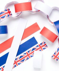 Union Jack Paper Chains