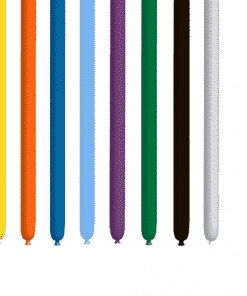 Traditional Colours Modelling Balloons