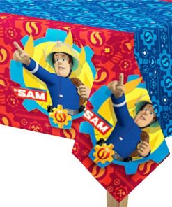 Fireman Sam Party Plastic Tablecover