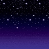 Starry Night Printed Backdrop Decoration