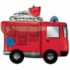 Fire Truck Giant Foil Balloon