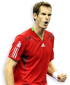 Andy Murray Wimbledon Tennis Themed Cardboard Cutout