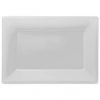 White Plastic Platters