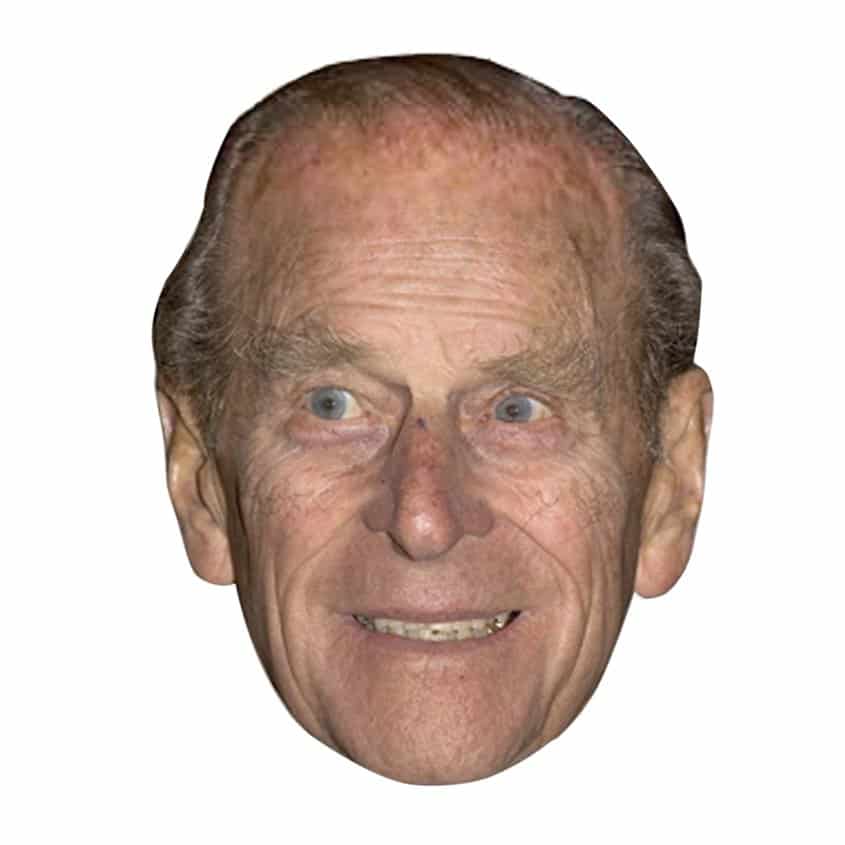 Prince Philip Duke of Edinburgh Mask Next Day Delivery